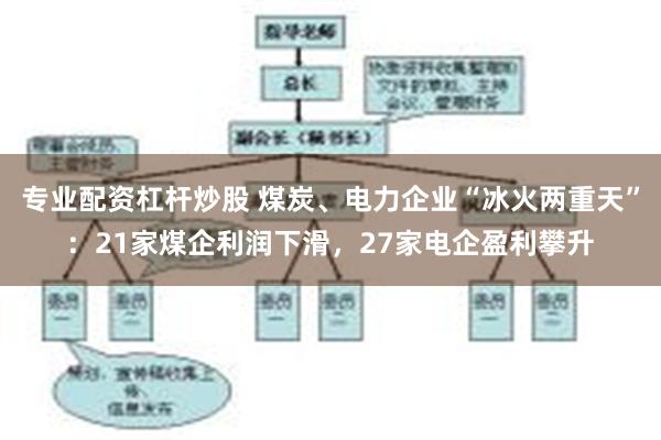 专业配资杠杆炒股 煤炭、电力企业“冰火两重天”：21家煤企利润下滑，27家电企盈利攀升