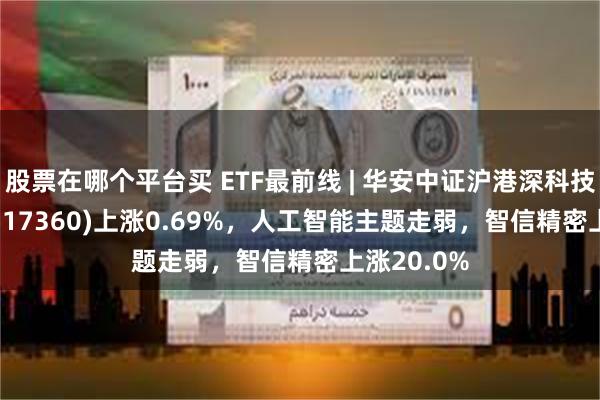 股票在哪个平台买 ETF最前线 | 华安中证沪港深科技100ETF(517360)上涨0.69%，人工智能主题走弱，智信精密上涨20.0%